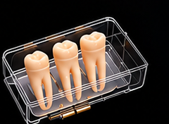 Dentes em resina para treinamento prático do hands-on